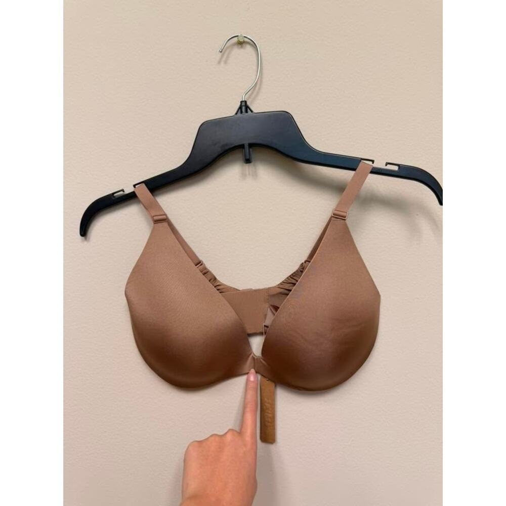 SKIMS WIRELESS FORM Super Push-Up Bra - Sienna Size 34D NWT #1673